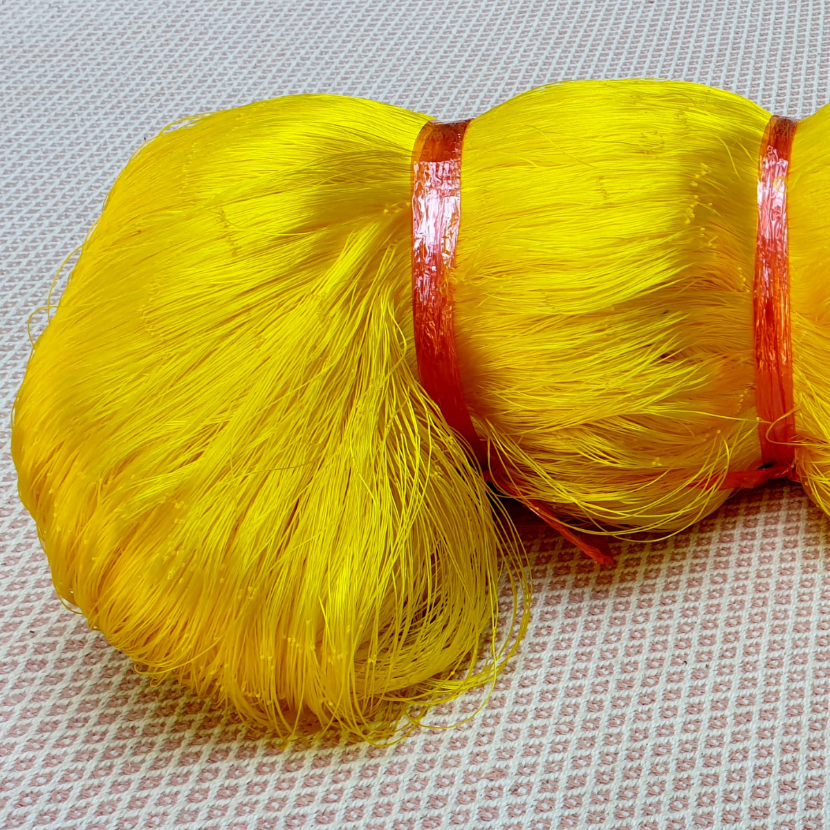 Plasă pescuit Mătase galbenă